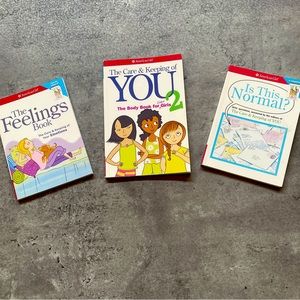 Three American Girl Books